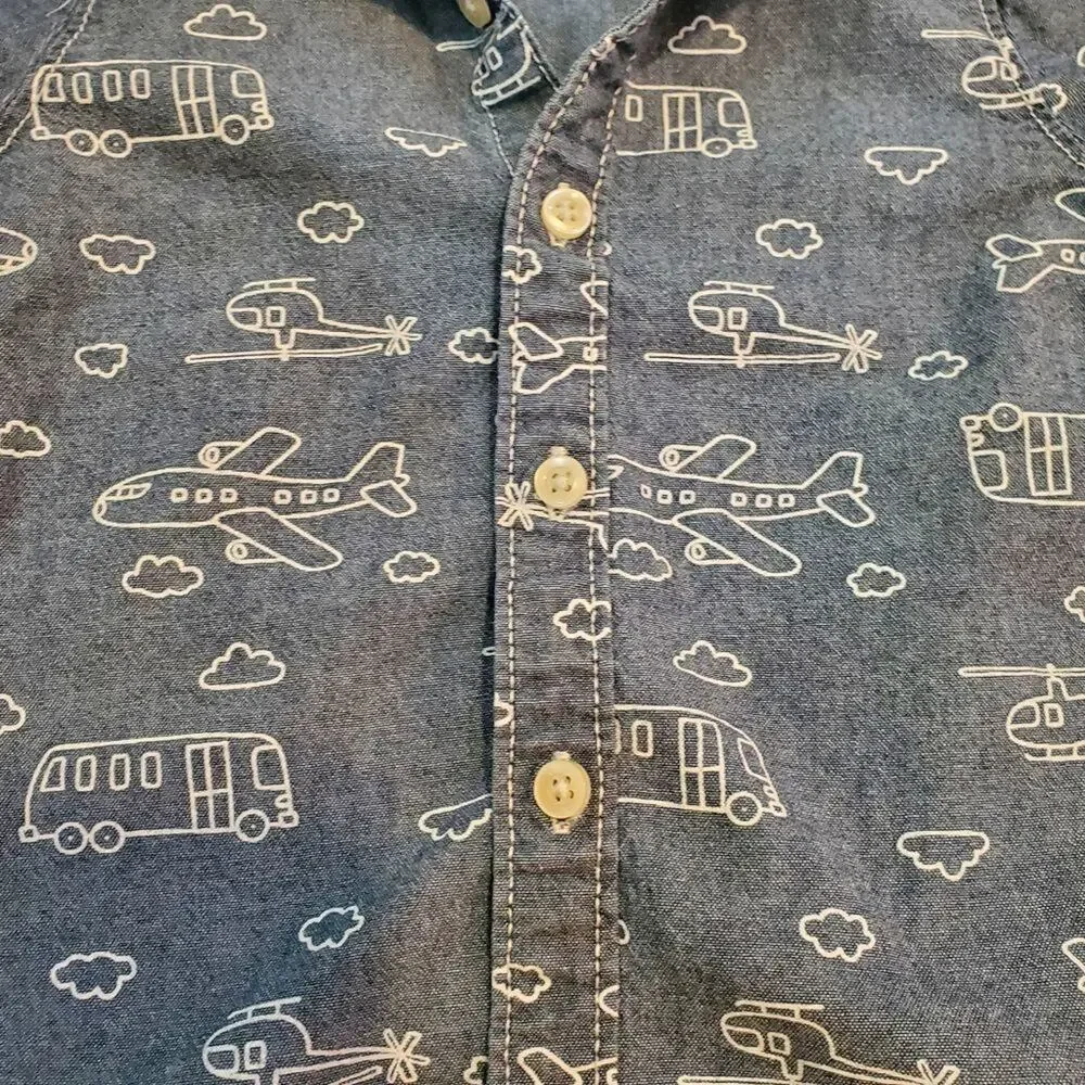 Carters 6 month button down long sleeve
